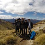 Rock-Climbing-Queenstown-Remarkables-Alpine-Boys on the top kepler