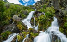 Rock-Climbing-Queenstown-Remarkables-Alpine-wye creek waterfall